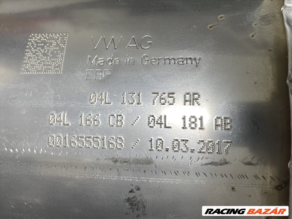 AUDI SEAT SKODA VW DPF részecskeszűrő  04l131765ar 5q0131705ag 04l131670k 2. kép