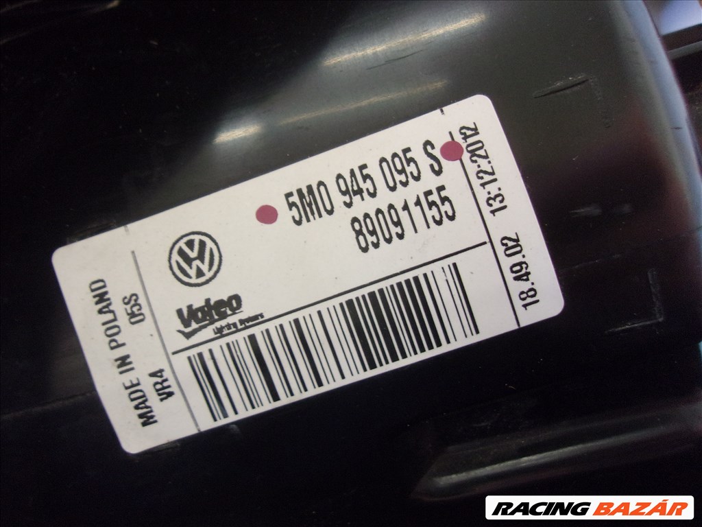 VOLKSWAGEN GOLF PLUS 5M0 bal hátsó lámpa 2009-2014 5M0945095S 4. kép