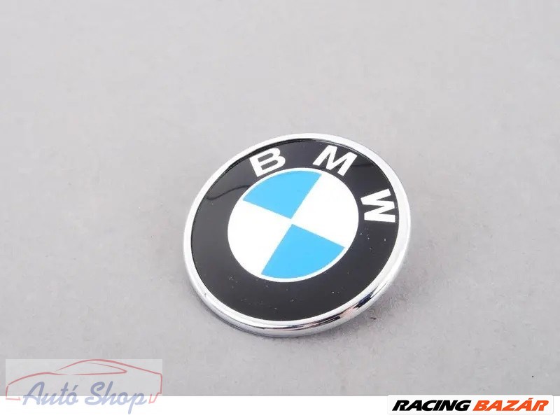 Gyári BMW E46 cabrio 61mm-es csomagtartó embléma 51137019946 1. kép