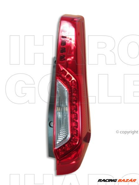 Nissan X-TRAIL (T31) 2011.01.01-2014.04.30 Hátsó lámpa üres jobb LED-es (0800) 1. kép