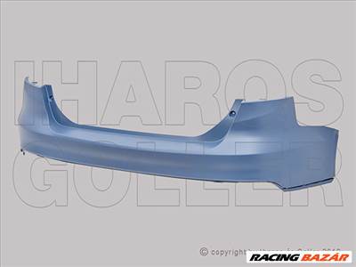 Ford Focus 2014.10.01-2018.04.09 Hátsó lökhárító borítás, alapozott (4 ajtós) (1DIL)