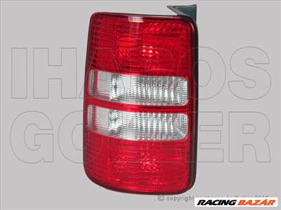 Volkswagen Caddy III 2010.01.01-2015.05.30 Hátsó lámpa üres bal piros (1 hátsó ajtós) (0WB1)
