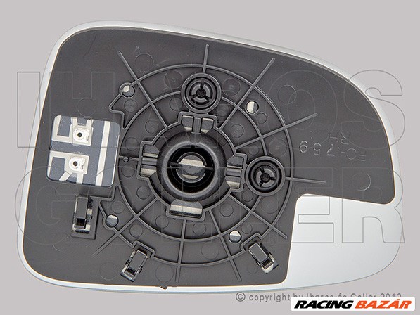 Mazda 2 2014.02.27- Tükörlap cserélhető bal, aszf., fűth. (17AJ) 1. kép
