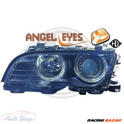 BMW E46 Coupé Első Fényszóró szett CCFL Angel Eyes  1. kép