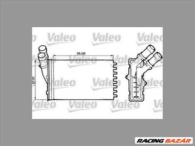 Citroen Berlingo 1996.01.01-2002.10.31 Fűtőradiátor (0NRA)