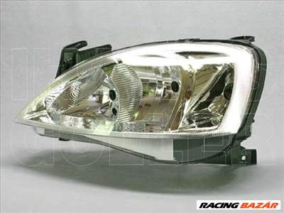 Opel Corsa C 2000.09.01-2006.08.31 fényszóró 2H7 bal 02.9-04.8(motoros állítás, motor nélkül) VALEO tip. TYC (0NHY)