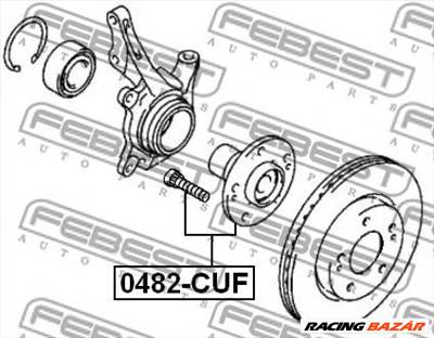 FEBEST 0482-CUF - kerékagy MITSUBISHI