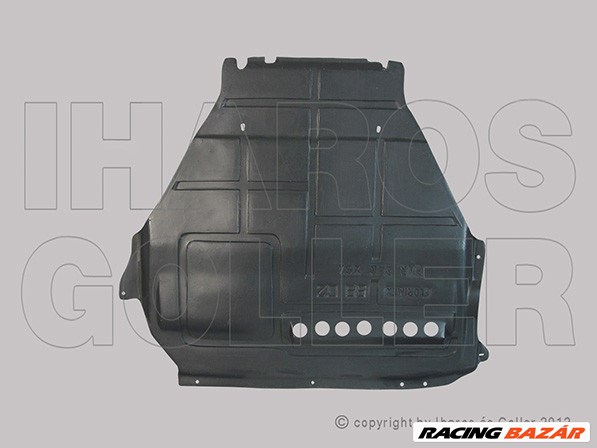 Citroen Berlingo 1996.01.01-2002.10.31 Alsó motorvédő lemez ( HDI, ABS+PVC) (1077) 1. kép