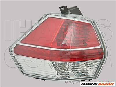 Nissan X-TRAIL (T32) 2014.06.01-2017.08.01 Hátsó lámpa kpl. bal, külső (1E7G)