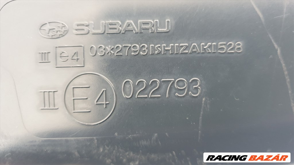 507136 Subaru Forester 2, 2010, Jobb Visszapillantó Tükör, 5 Vezeték,  E4022793 6. kép