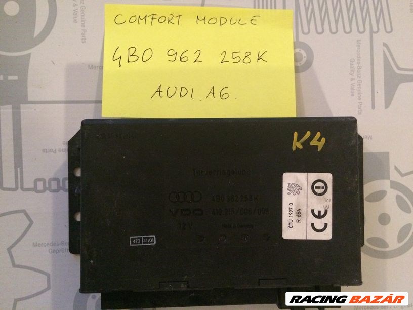 Audi A6 (C5 - 4B) 4B0 962 259 K KOMFORT comfort module AUDI A6 1. kép