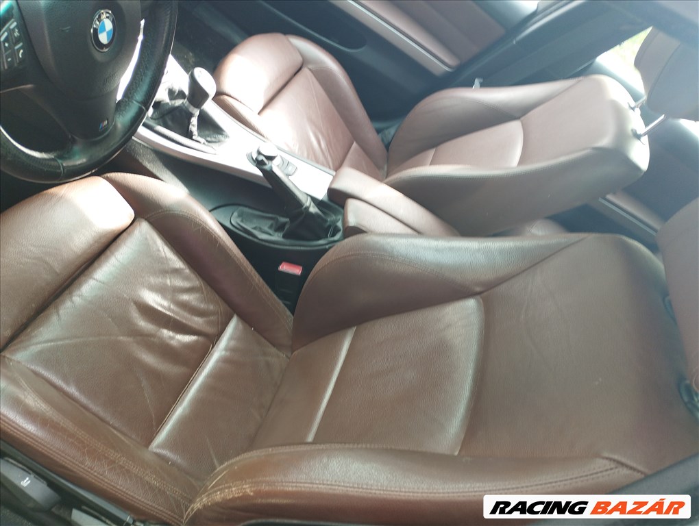 BMW 3-as sorozat E90, E91, E92, E93 Bmw E 91 Dakota Terra combtámaszos bőrbelső eladó. 6. kép