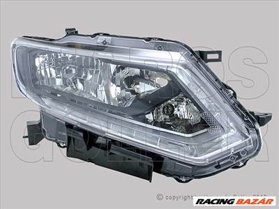 Nissan X-TRAIL (T32) 2014.06.01-2017.08.01 Fényszóró H11/H9 jobb LED-es (motorral) TYC (1AH6)