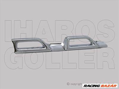 Dacia Duster 2013.06.01-2017.12.01 Króm díszléc hűtőrácsra jobb (alsó) (18R9)