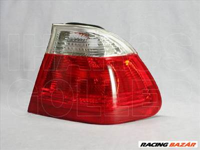 BMW 3 (E46) 1998.04.01-2001.08.31 Hátsó lámpa üres jobb külső fehér/piros (4 ajtós) (0IBH)