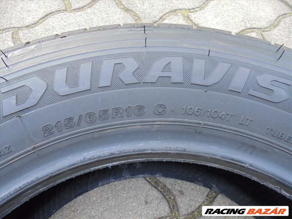 Új 215/65 R16"C 2022-es  Bridgestone TGK nyári gumi eladó 4. kép