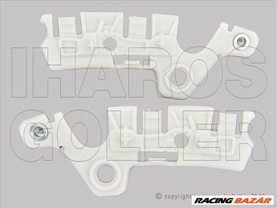 Renault Megane 2012.04.01-2013.12.31 Első lökhárító tartó bal-jobb (egybe csomagolva) (141S)