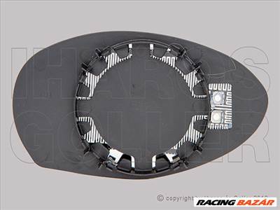 Alfa Romeo 147 2000.10.01-2004.10.31 Tükörlap cserélhető bal, aszf.,fűthető (0WRU)