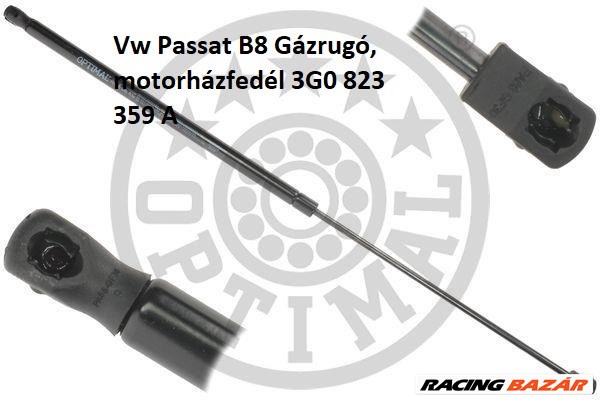 Vw Passat B8 Gázrugó, motorházfedél 3G0 823 359 A 1. kép