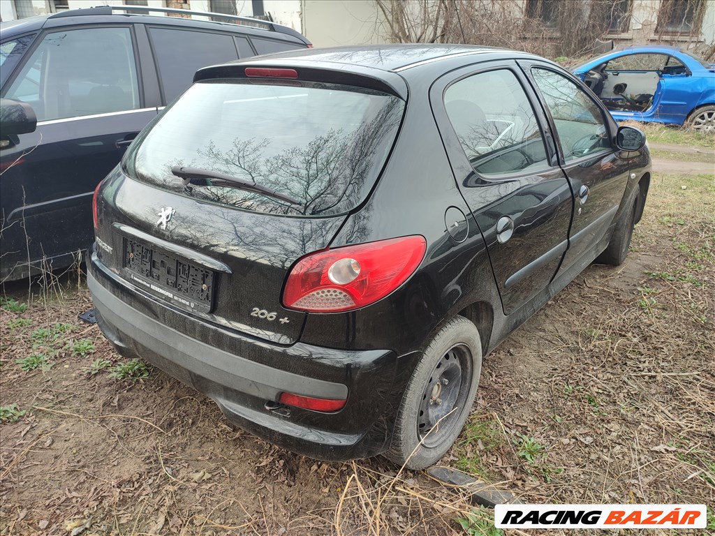 Peugeot 206+ 1.4 8v összes alkatrésze fekete 3. kép