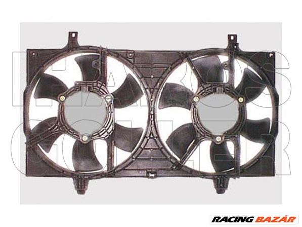 Nissan Almera (N15) 1998.01.01-2000.04.30 Hűtőventilátor kpl.(1.6 SR,2.0D,1.5,1.8 2,2Di (0T38) 1. kép