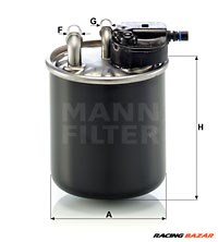 MANN-FILTER WK 820/21 - Üzemanyagszűrő INFINITI MERCEDES-BENZ 1. kép