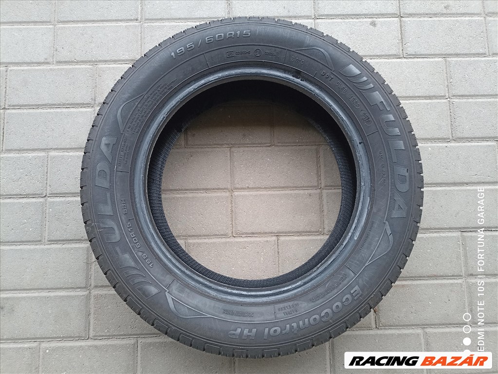 195/60 R15" Fulda használt nyári garnitúra 3. kép