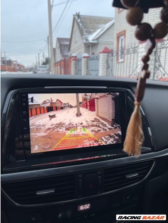 Mazda 6 Android Multimédia GPS Rádió CarPlay Waze Fejegység Tolatókamerával 3. kép