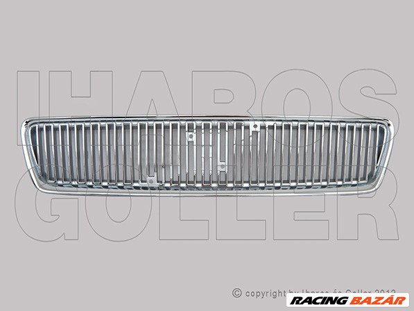 Volvo S40/V40 1996.02.01-2000.05.31 Hűtődíszrács króm (0JGS) 1. kép