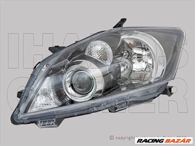 Toyota Auris 2010.03.01-2012.08.31 fényszóró H11/HB3 bal sötét házas Val.-tip(motoros állítás, motor nélkül)DEPO (0PS5)