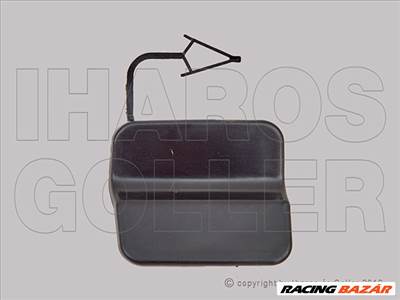 Volkswagen Passat CC 2012.02.01-2017.06.01 Vonószemborítás hátsó lökhárítóhoz, alapozott (1HXF)