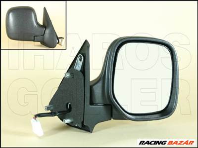 Citroen Berlingo 1996.01.01-2002.10.31 Visszapillantó tükör jobb, elektromos állítható, domború, fűthető (0LIM)