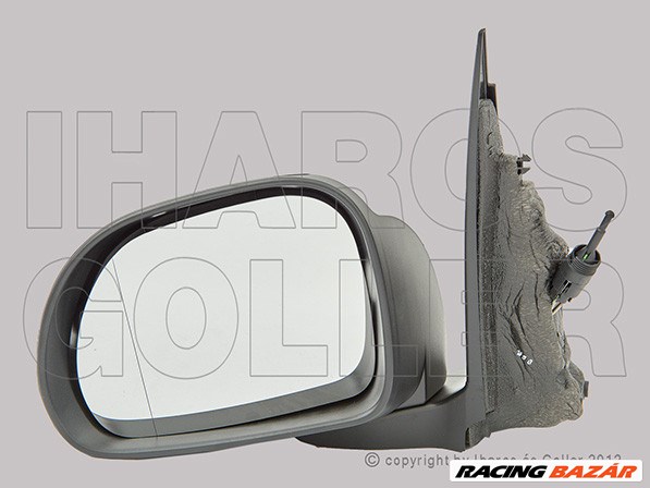 Fiat 500L 2012.03.06-2017.05.01 Visszapillantó tükör bal, bowd., fényezhető, aszférikus (10PN) 1. kép