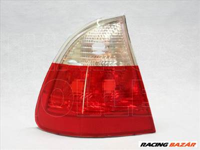 BMW 3 (E46) 1998.04.01-2001.08.31 Hátsó lámpa üres bal külső fehér/piros (KOMBI)TYC (0K2X)