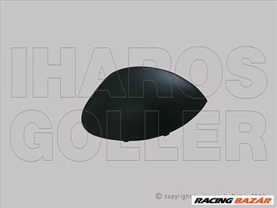 Peugeot 406 1995.10.01-1999.06.30 Külső tükör borítás bal, fekete (0WXE)