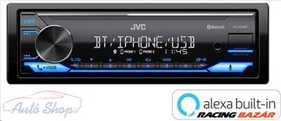 JVC KD-X372BT mechanika nélküli Bluetooth autórádió
