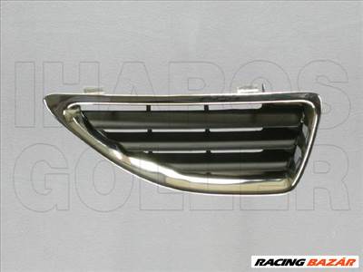 Renault Megane 1999.03.01-2002.08.31 Hűtődíszrács jobb, krómkerettel (0F9X)