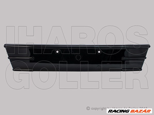 Ford Kuga 2013.01.01-2016.10.01 Rács a lökhárítóba közép (fényes fekete) (18NJ) 1. kép