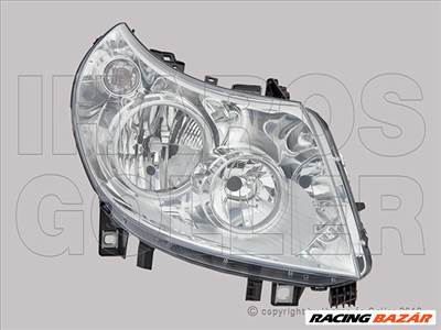 Peugeot Boxer 2006-2013 - Fényszóró H15/H7 jobb (motorral) DEPO