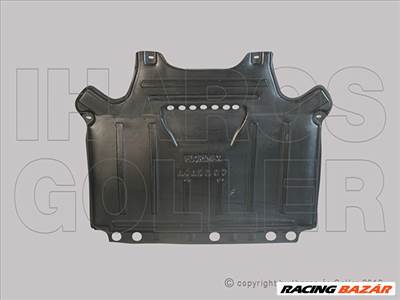 Audi A4 2007.11.01-12.01.31 Alsó motorvédő lemez váltó alattiész (benzines) (11LU)