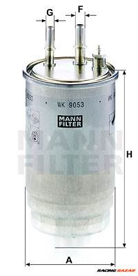 MANN-FILTER WK 9053 z - Üzemanyagszűrő CITROËN FIAT KARSAN PEUGEOT