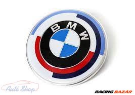 Gyári BMW 50 Yahre 82mm-es csomagtartó embléma 51148087193 1. kép