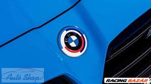 Gyári BMW 50 Yahre 82mm-es csomagtartó embléma 51148087193 2. kép
