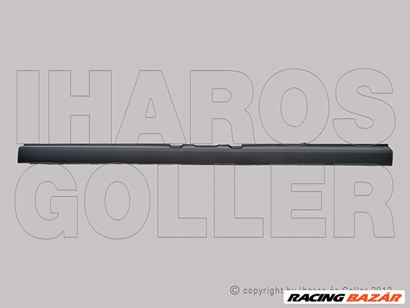 Citroen Jumper 2014.01.01- Hátsó lökhárító középrész fekete (1K43) 1. kép
