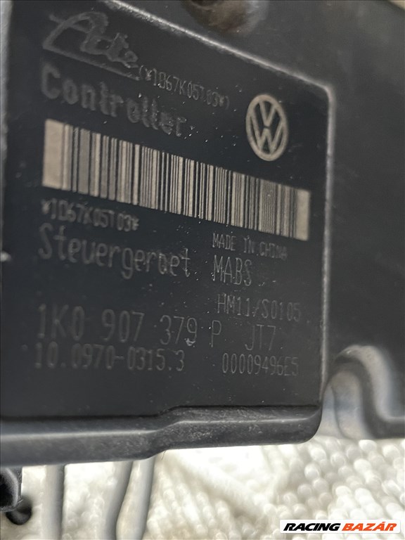 Volkswagen Golf V ABS kocka 1K0 614 117 H , 1K0 907 379 P 3. kép