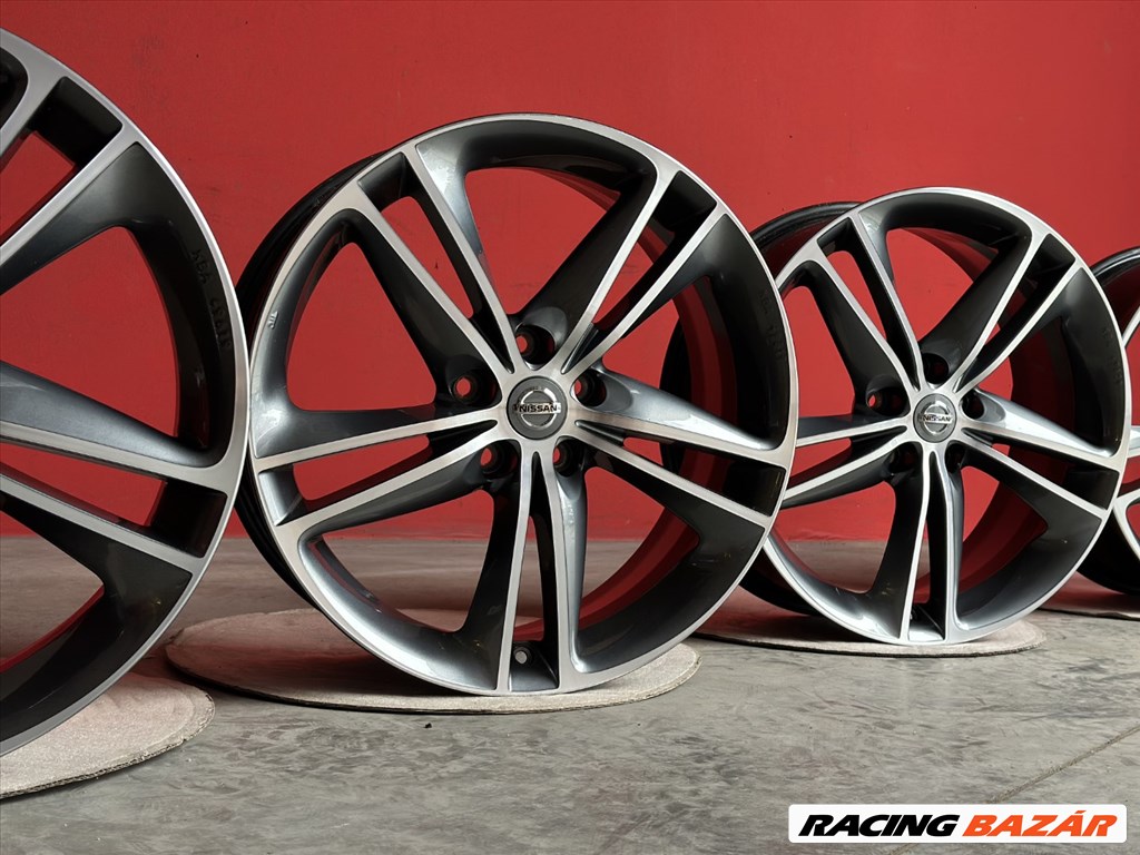 R19 5x114,3 (66,1) Original Nissan 7J ET40  OE  KE409-4C400  gyári alufelnik 19" 3. kép