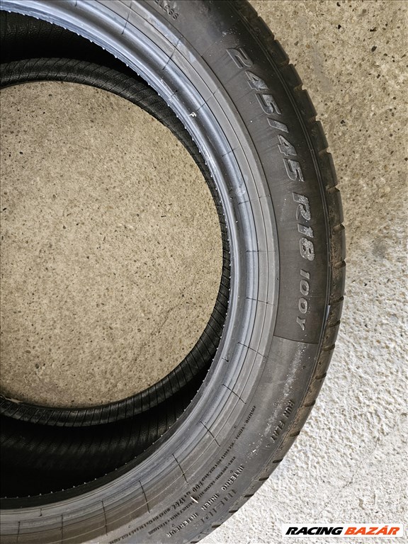  245/4518" használt Pirelli nyári gumi gumi 2. kép