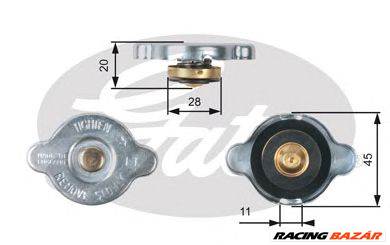 GATES RC133 - hűtősapka ACURA BEDFORD EUNOS FORD FORD ASIA / OZEANIA FORD AUSTRALIA FORD USA GEO HAI