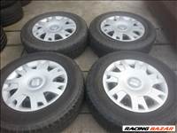  5x112 lyukosztású gyári Audi lemezfelni, rajta 215/65R16C Goodyear nyári gumi 