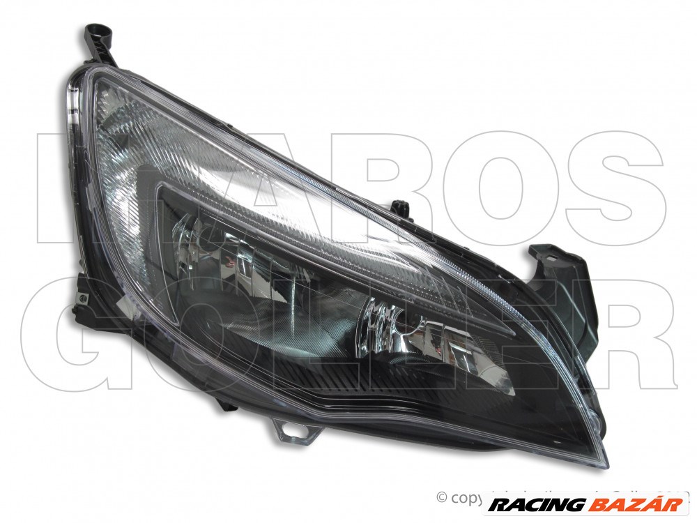 Opel Astra J/1 2009.09.01-2012.08.31 Fényszóró 2H7 jobb fek. ház (motorral) DEPO (08BE) 1. kép